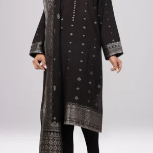 Unstitched Jacquard Cotton 3 Piece
