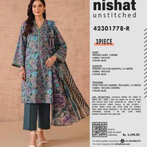 3 Piece – Printed Suit – 42301778-R