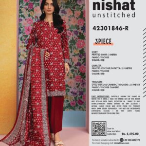 3 Piece – Printed Suit – 42301846-R