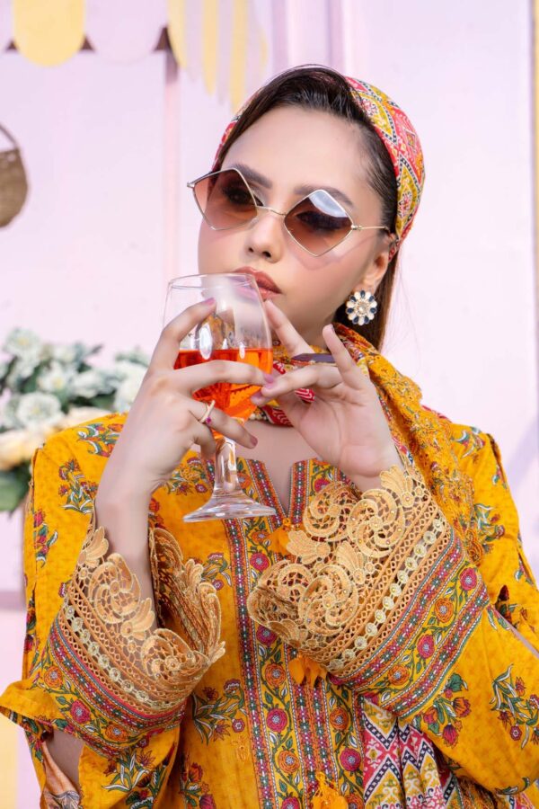 RIDA Airjet Digital Embroidered Chicken Kari – Design 02 - Image 3