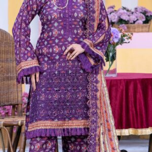 RIDA Airjet Digital Embroidered Chicken Kari – Design 04