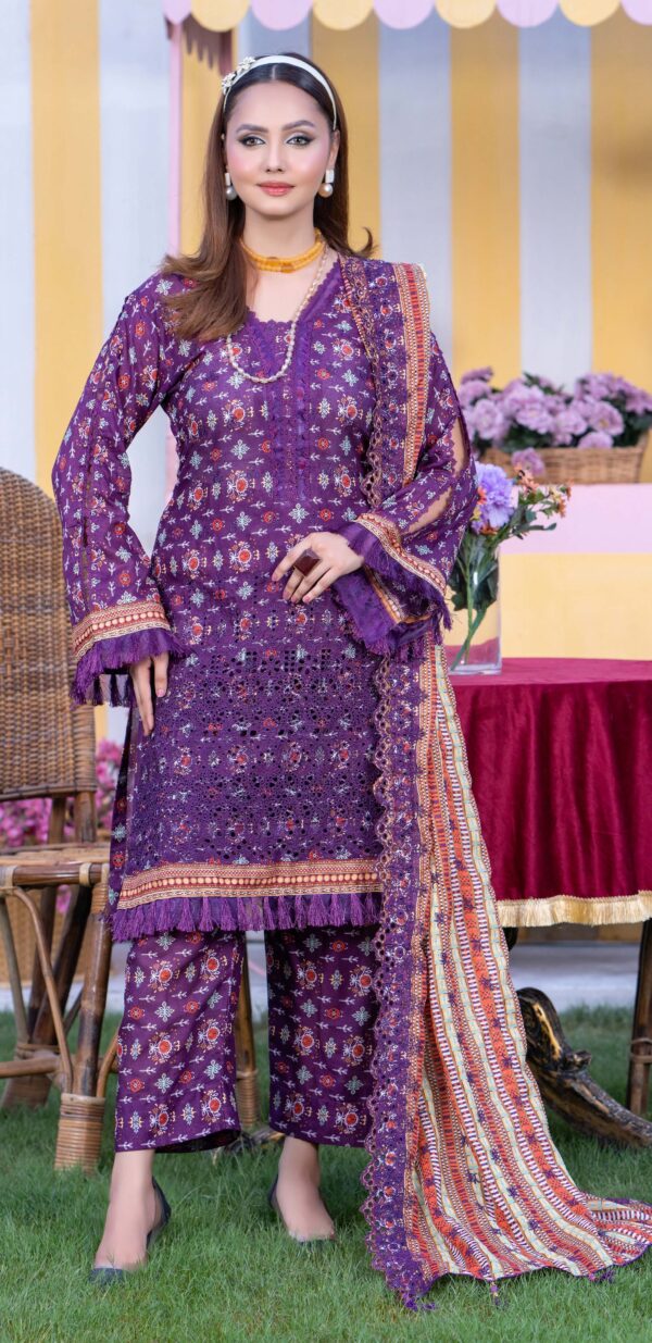 RIDA Airjet Digital Embroidered Chicken Kari – Design 04