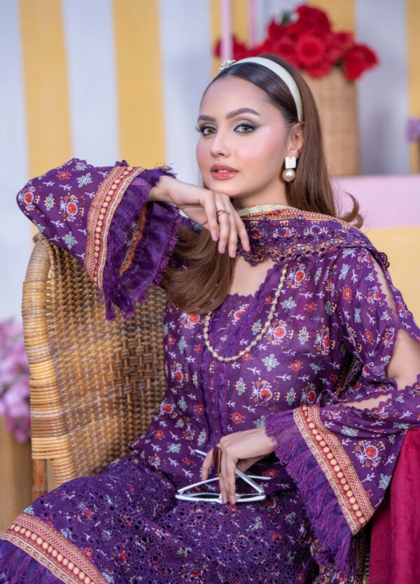 RIDA Airjet Digital Embroidered Chicken Kari – Design 04 - Image 3