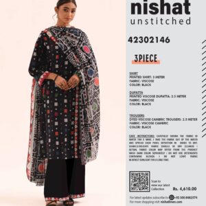 3 Piece – Printed Suit – 42302146