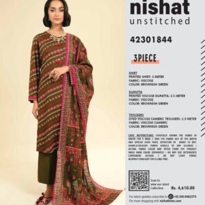 3 Piece – Printed Suit – 42301844