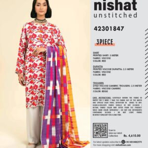3 Piece – Printed Suit – 42301847