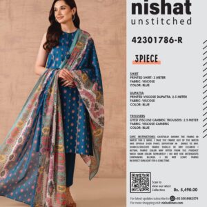 3 Piece – Printed Suit – 42301786-R
