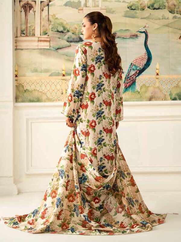 NOA 3-Piece Unstitched Digital Printed Linen Bana Dora Suit – Article-02 - Image 3
