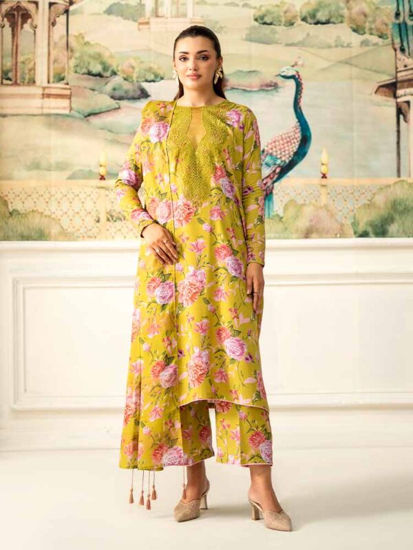 NOA 3-Piece Unstitched Digital Printed Linen Bana Dora Suit – Article-05