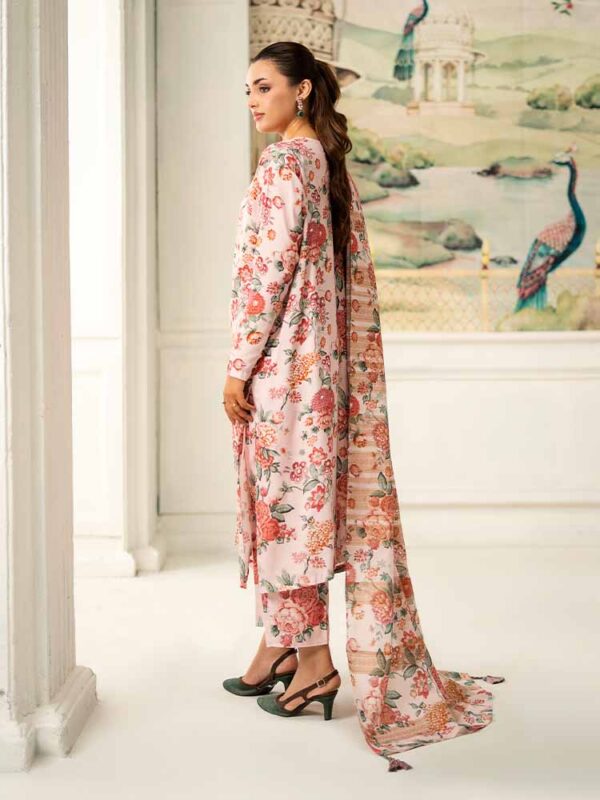 NOA 3-Piece Unstitched Digital Printed Linen Bana Dora Suit – Article-06 - Image 2