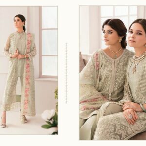ZOBA – Festive Embroidered 3-Piece Dress FB-91
