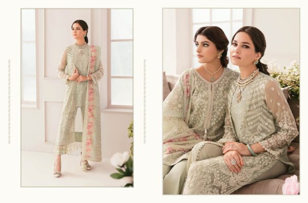 ZOBA – Festive Embroidered 3-Piece Dress FB-91
