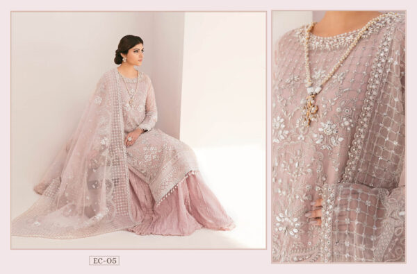 ZOBA – Festive Embroidered 3-Piece Dress FB-92 - Image 2