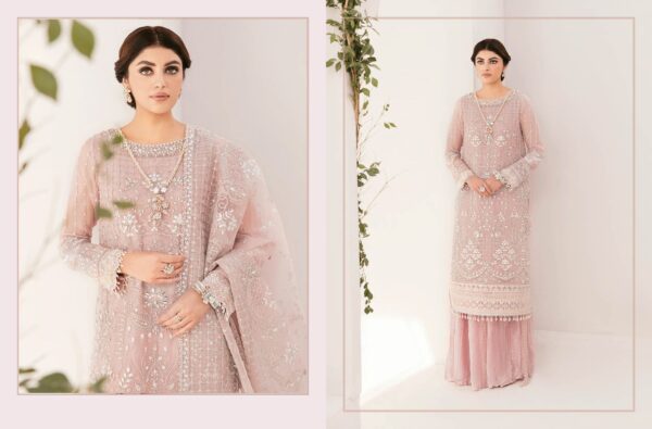 ZOBA – Festive Embroidered 3-Piece Dress FB-92
