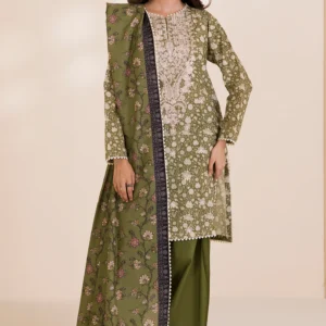 Embroidered Shirt Shalwar Dupatta - 30041 (COTTON)