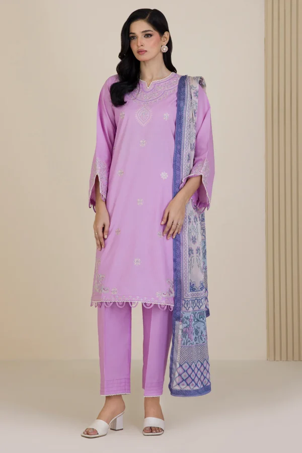 Embroidered Shirt Shalwar Dupatta - 30047 (COTTON)