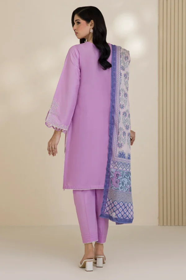 Embroidered Shirt Shalwar Dupatta - 30047 (COTTON) - Image 3