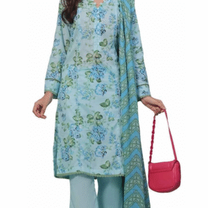 3 Piece Unstitched Printed Khaddar Suit SD-42118