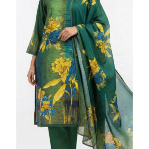 3 Piece Unstitched Printed Khaddar Suit SD-42132