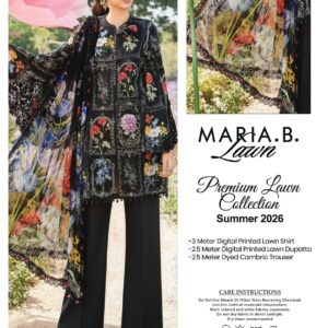 3 Piece Unstitched Lawn Suit