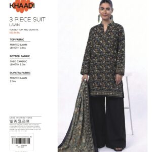 3 Piece Lawn Unstitched Suit - SS2363A